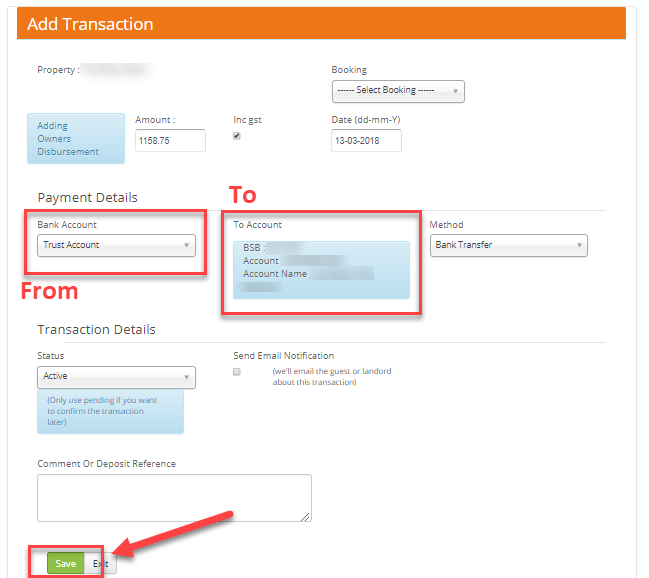 How to Disburse Funds – BookingTrust